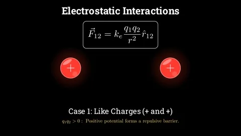 The Electrostatic Interactions Stock-Footage 336743405