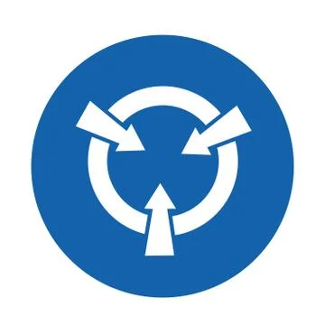 Electrostatic Sensitive Device (ESD) Symbol Sign Isolate On White Backgro Illustrazione stock