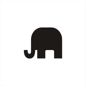 Elefant icon vector illustraton Stock Illustration