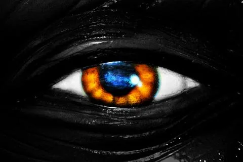 Elefants eye Stock Illustration