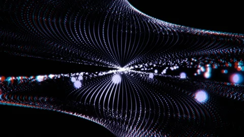 Elegan particles Video stock 87044011