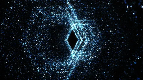 Elegan particles Video stock 87118152