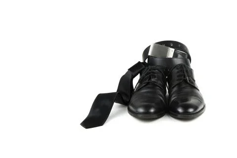 Elegance in black Stock Photos
