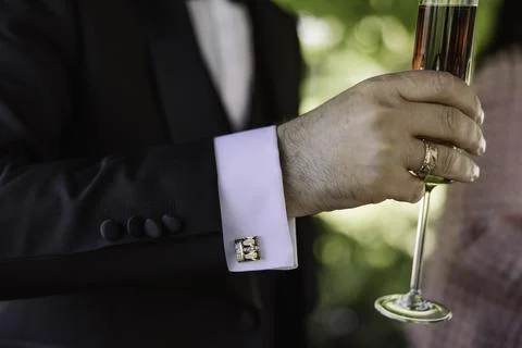 Elegance in Celebration Stock Photos