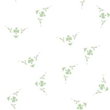 Elegance corner glyph vector seamless pattern flat 스톡 일러스트