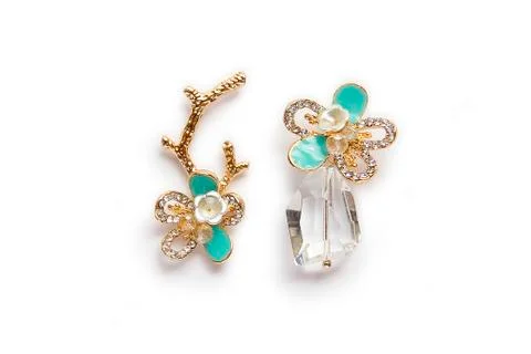 Elegance Earings Stock Photos