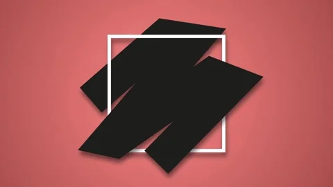 Elegance frame motion promotion retro style background 4K Видео 265533566