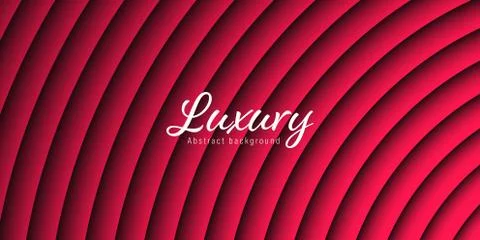 Elegance futuristic red gradient circle abstract background,luxury abstract b Stock Illustration