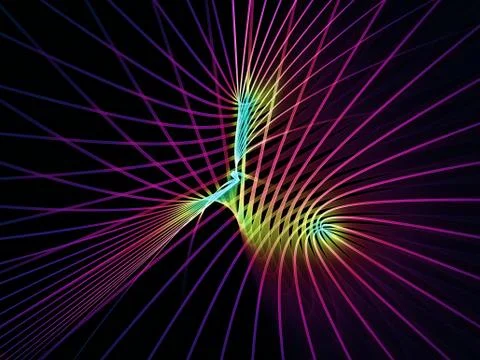 Elegance of Grid Lines Stock Illustration