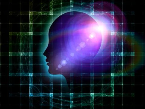 Elegance of the Mind Stock Illustration