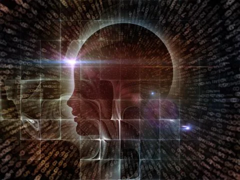 Elegance of the Mind Stock Illustration
