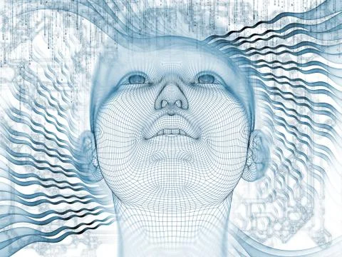 Elegance of the Mind Stock Illustration