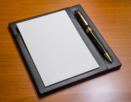 Elegance note paper Stock Photos