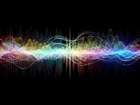 Elegance of Oscillation Stock Illustration