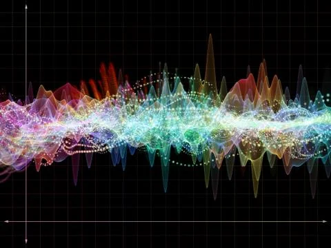 Elegance of Oscillation Stock Illustration