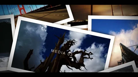 Elegance - Portfolio presentation After Effects stock