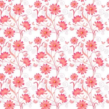 Elegance seamless color pattern on background, vector illustration 스톡 일러스트