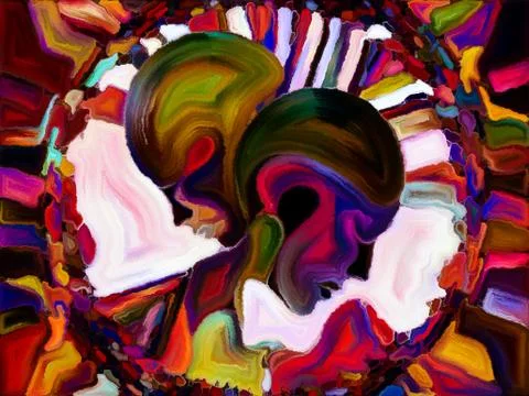 Elegance of Shape Division Stockillustratie