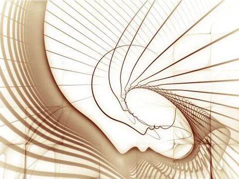 Elegance of Soul Geometry Stock Illustration
