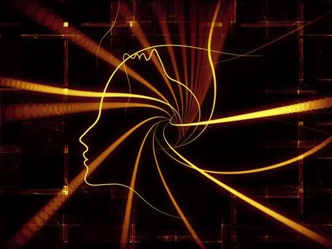 Elegance of Soul Geometry 스톡 일러스트