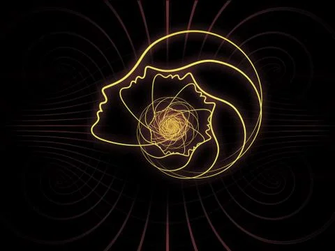 Elegance of Soul Geometry Stock Illustration