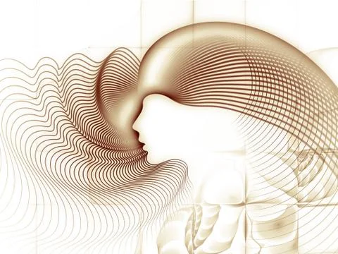 Elegance of Soul Geometry Stock Illustration