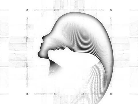Elegance of Soul Geometry Stock Illustration