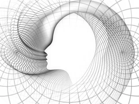 Elegance of Soul Geometry 스톡 일러스트