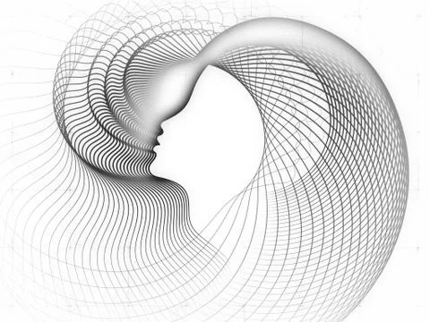 Elegance of Soul Geometry 스톡 일러스트