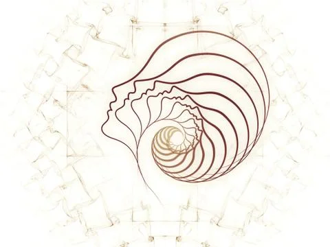 Elegance of Soul Geometry 스톡 일러스트