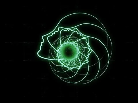 Elegance of Soul Geometry 스톡 일러스트