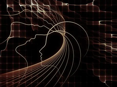 Elegance of Soul Geometry 스톡 일러스트