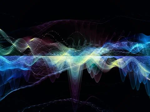 Elegance of Sound Wave イラスト素材