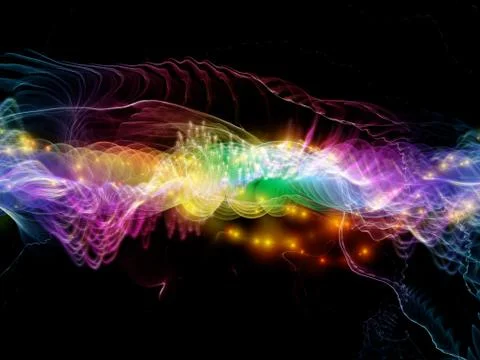 Elegance of Sound Wave Stock Illustration