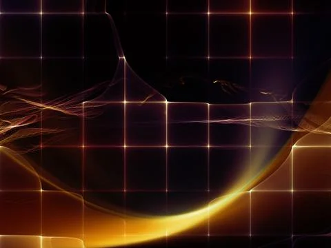 Elegance of Virtual World Stockillustratie