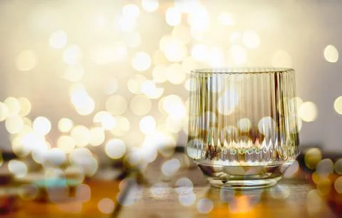 Elegances bokeh glitter light effect background. Stock Photos