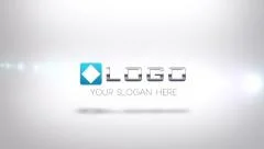 Elegant 3D Business Logo Reveal 3D Elements Light Formation Animation HD Intro Stock After Effects