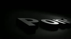 Elegant 3d Text Stock After Effects