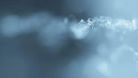 Elegant abstract background with glittering strings floating slowly Stock Footage 109537099