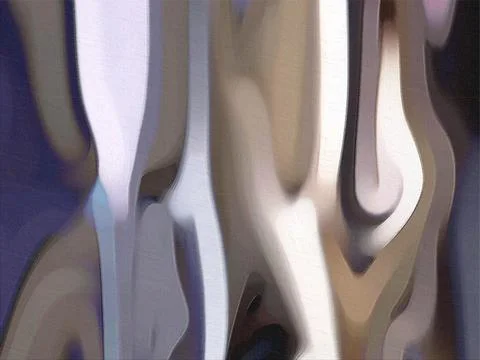 Elegant Abstract Background with Organic Gradient and Grain Effect 库存插图