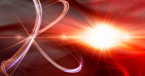 Elegant abstract background with rays Stock Illustration