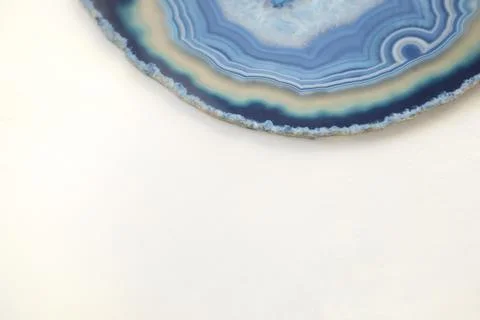 Elegant abstract background with slice of agate stone. Detail Of semiprecious Stock Photos