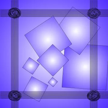 Elegant  abstract blue background Stock Illustration