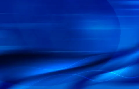 Elegant abstract blue background with waves Stock Illustration