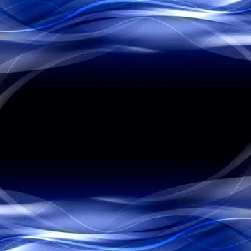 Elegant abstract blue background with waves イラスト素材