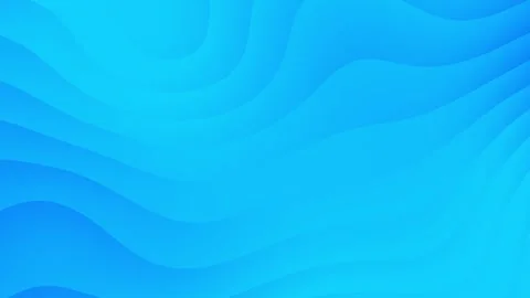 Elegant abstract blue gradient waves loop animation. Stock Footage 286409180