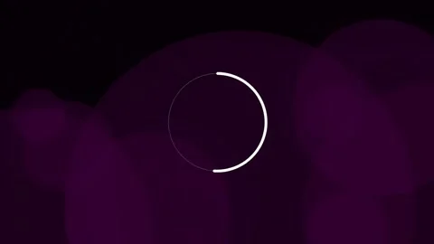 Elegant abstract bokeh light leak overlay background with deep glowing circle Stock Footage 342093041