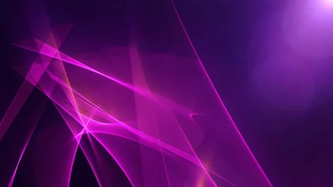 Elegant abstract composition of intersecting pink light waves Stock Footage 323379395