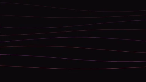 Elegant abstract curved lines background for technology data visualization .. 스톡 동영상 343659327