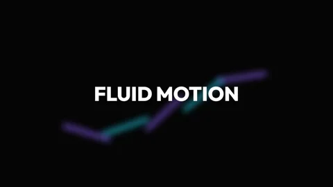 Elegant abstract fluid motion visual concept, smooth wave dynamics on dark .. Stock Footage 337655679